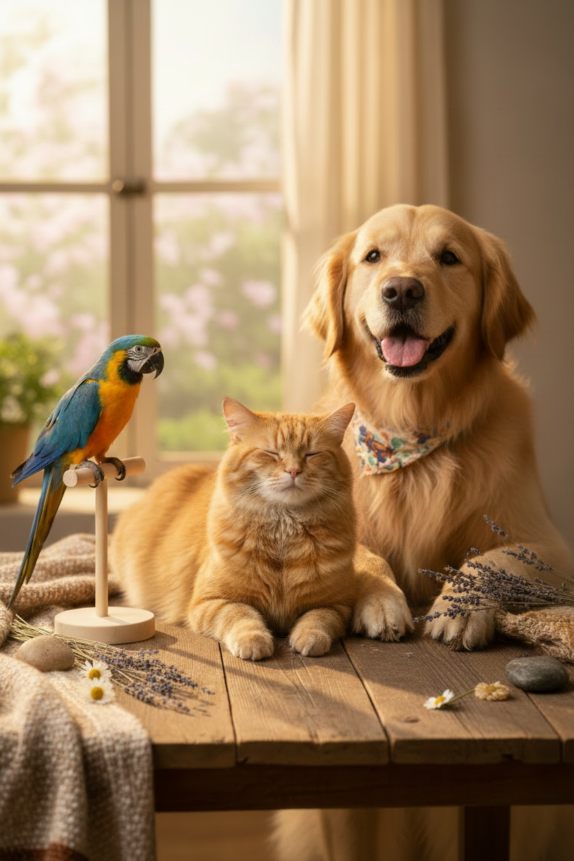 Pet Essentials - Cat, Dog & Bird