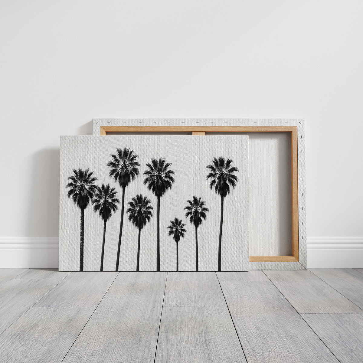 Seven Palms in Perfect Rhythm