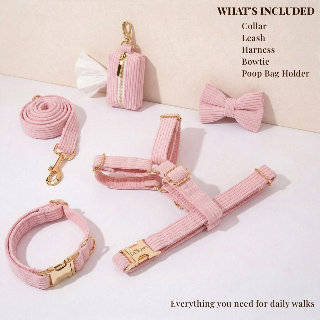 Pink Corduroy Set
