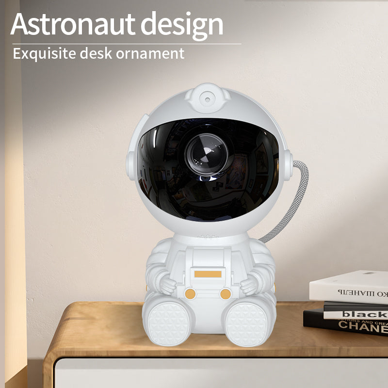 Astronaut Galaxy Projector Night Light – White Astronaut, Galaxy Lamp Star Projector for Kids Room, Space Decor & Birthday Gift