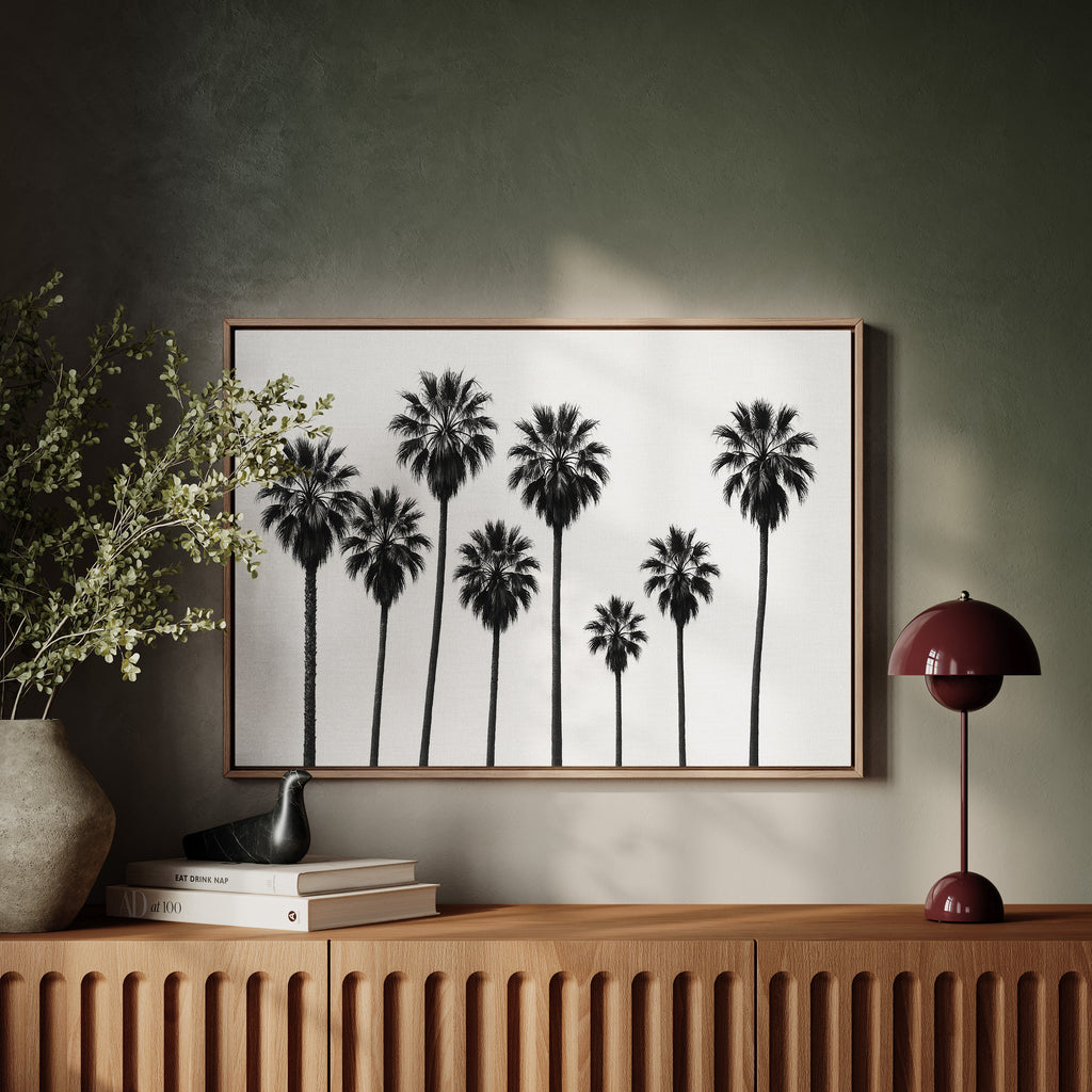 Seven Palms in Perfect Rhythm