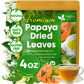 Premium Papaya Dried Leaves,  Papaya Loose Leaf Herbal Tea, No Additives, No Caffeine, Vegan