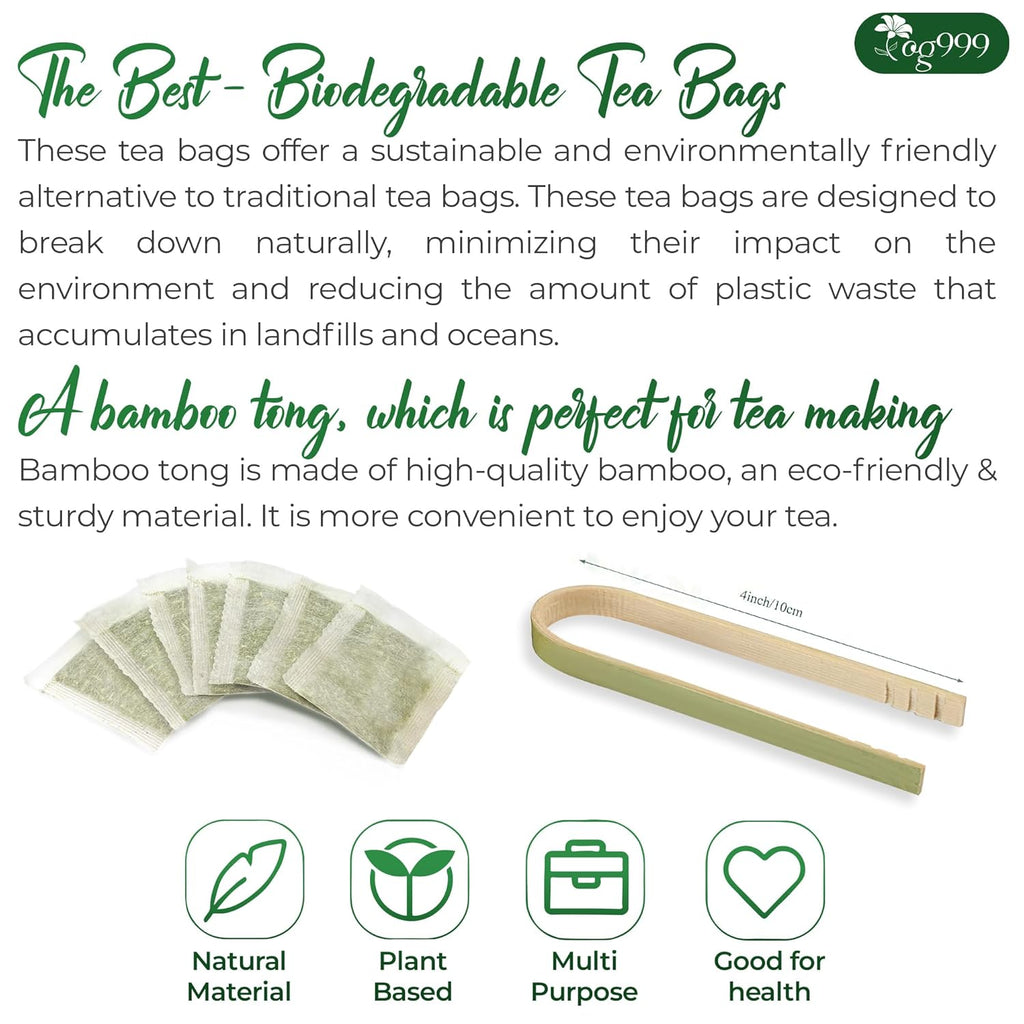 Premium Oregano Herbal Tea with Jasmine-Like Notes | Blend of Oregano, Thyme & Lemongrass