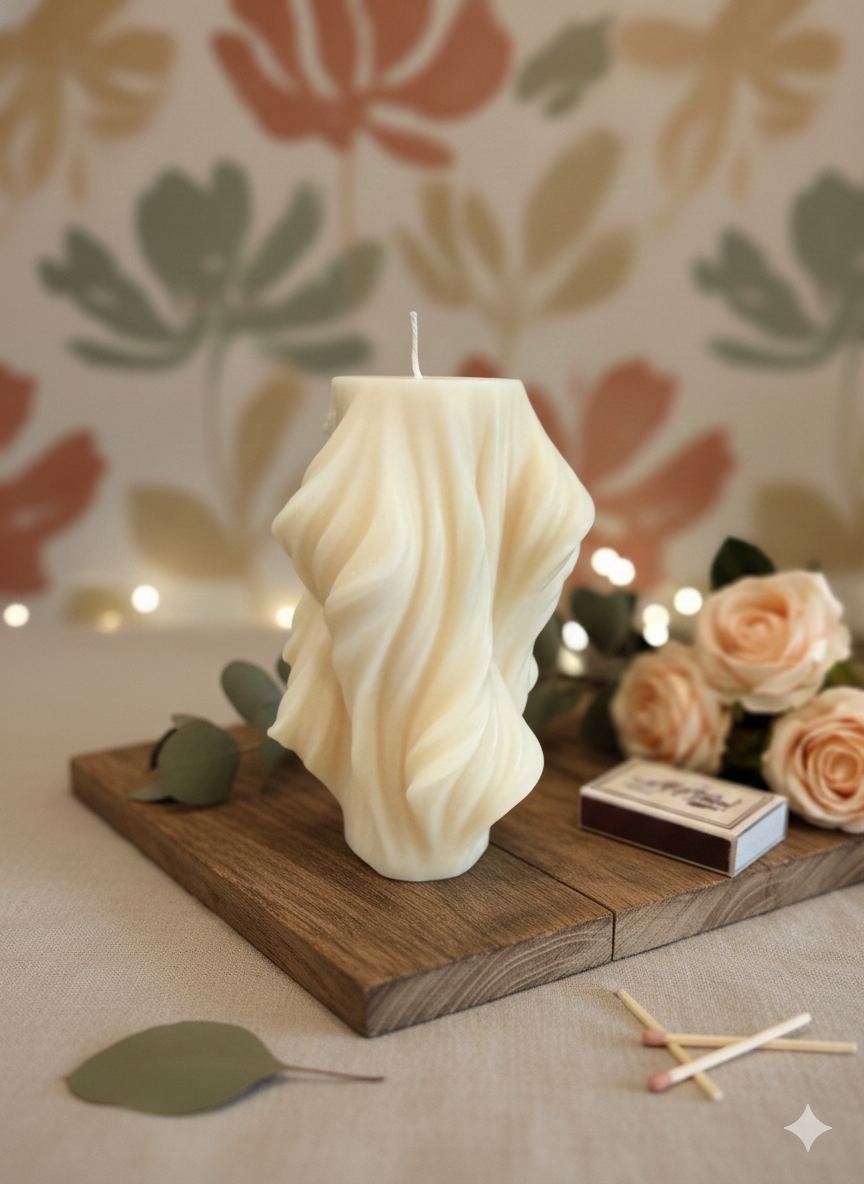 Modern Twist Candle