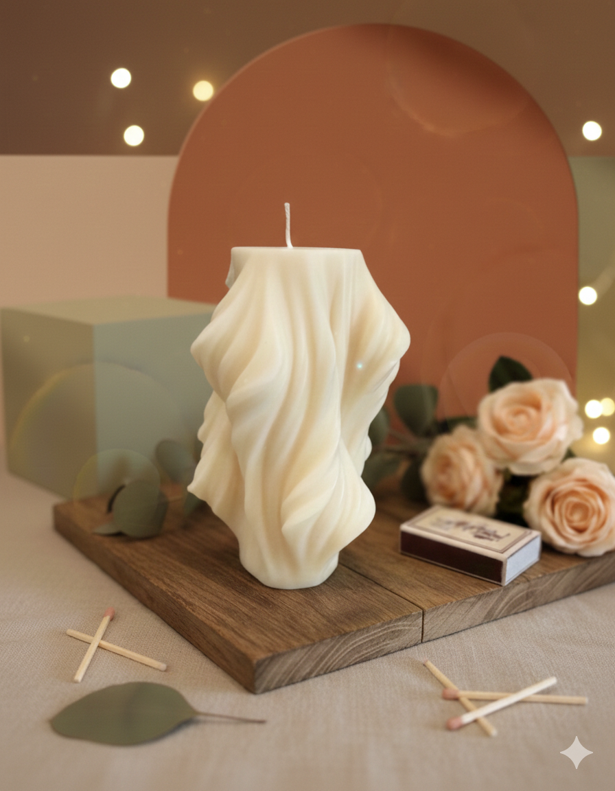 Modern Twist Candle