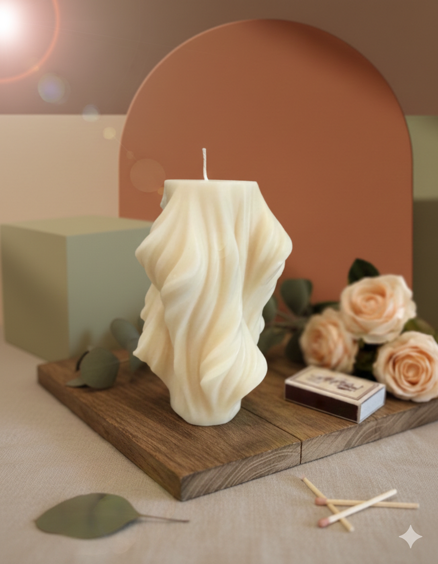 Modern Twist Candle