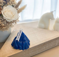 Iceberg Sculpture Candle – Hand-Poured Soy Wax | Blue Ice & Clear Ice