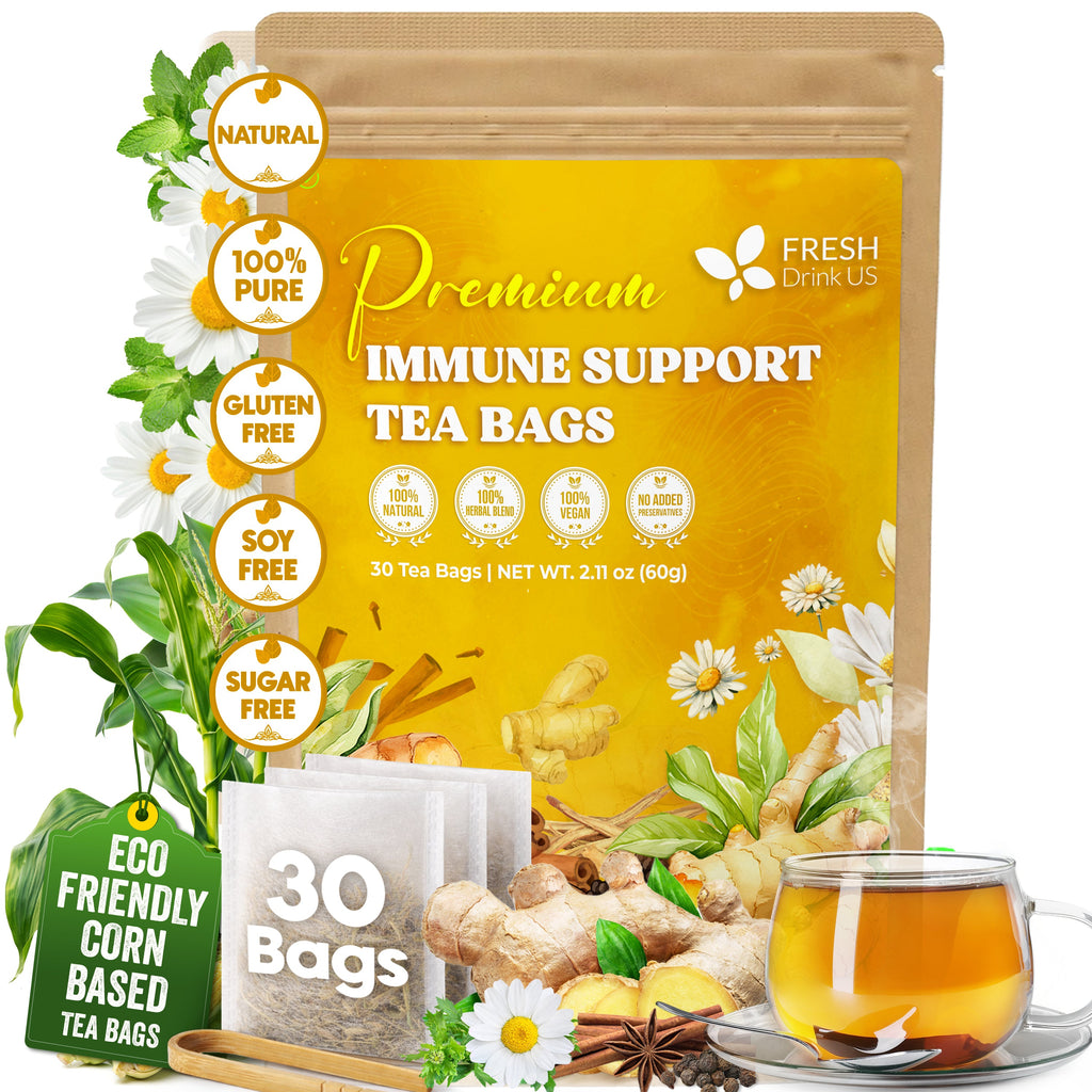 Premium Immune Support Herbal Tea Bags