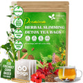 SIimming Detox Tea Caffeine Free - Herbal Tea with Chamomile, Hibiscus Tea & Ginger Root