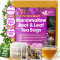 Premium Marshmallow Root and Leaf Tea Bags, 100% Natural & Pure.