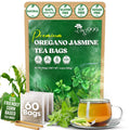 Premium Oregano Herbal Tea with Jasmine-Like Notes | Blend of Oregano, Thyme & Lemongrass