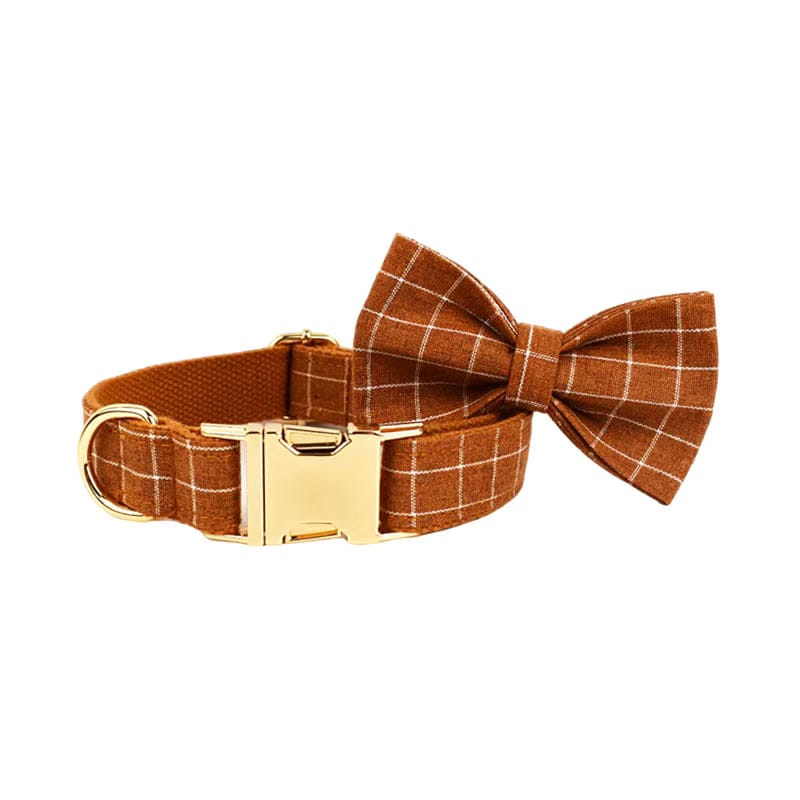 Classic Brown Plaid Set