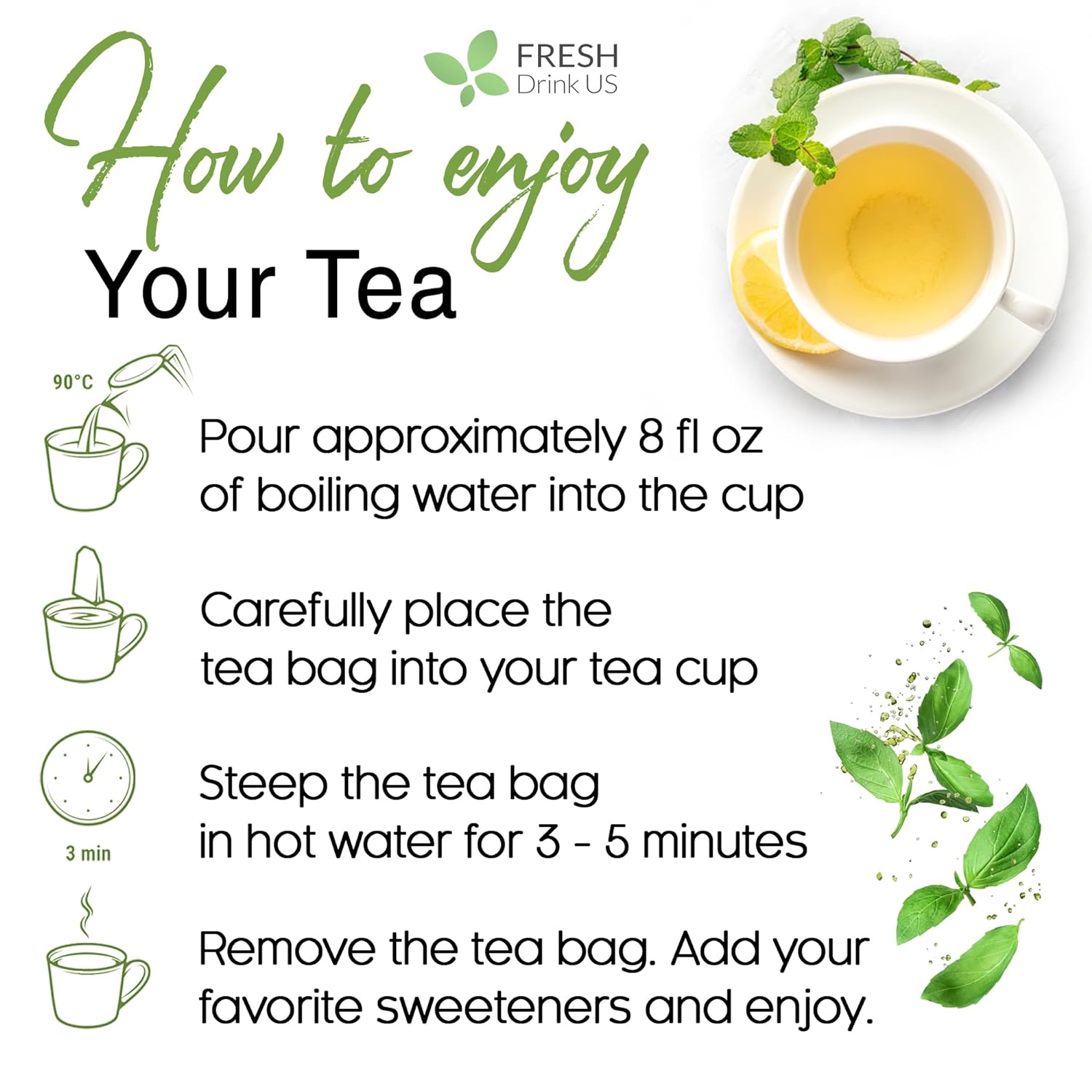 Sleepy-Time Wellness Trio – Chamomile, Soursop Leaf & Hibiscus Tea Bags for Evening Calm, Relaxation & Daily Balance