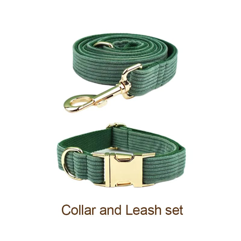 Dark Green Corduroy Set
