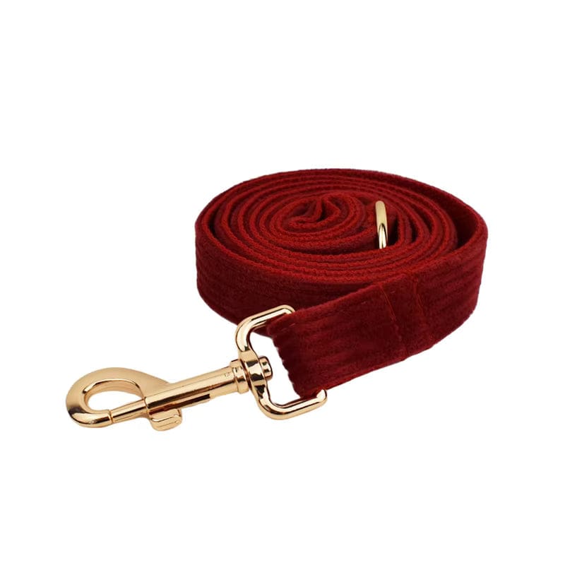 Dark Red Corduroy Set