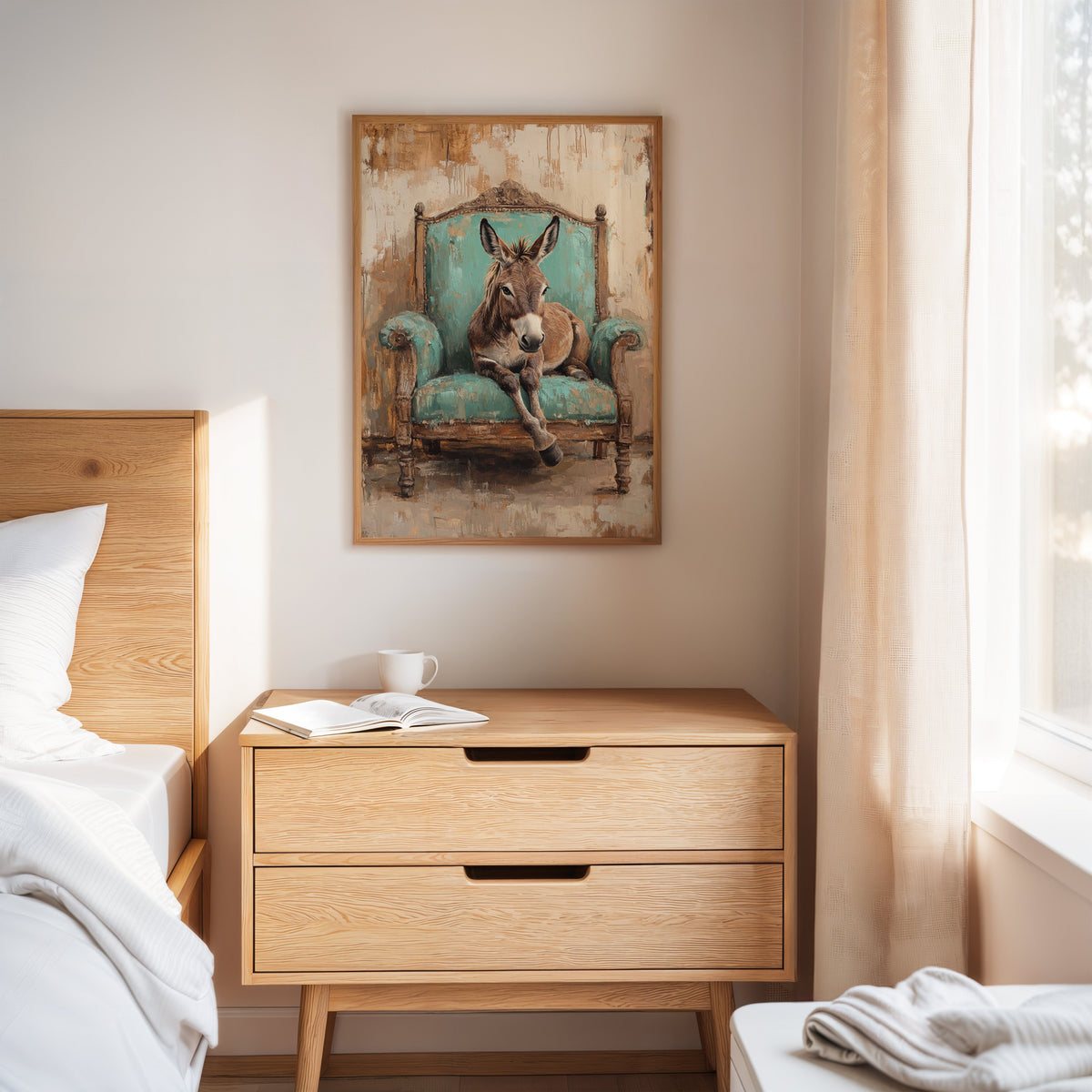 Turquoise Donkey Reverie