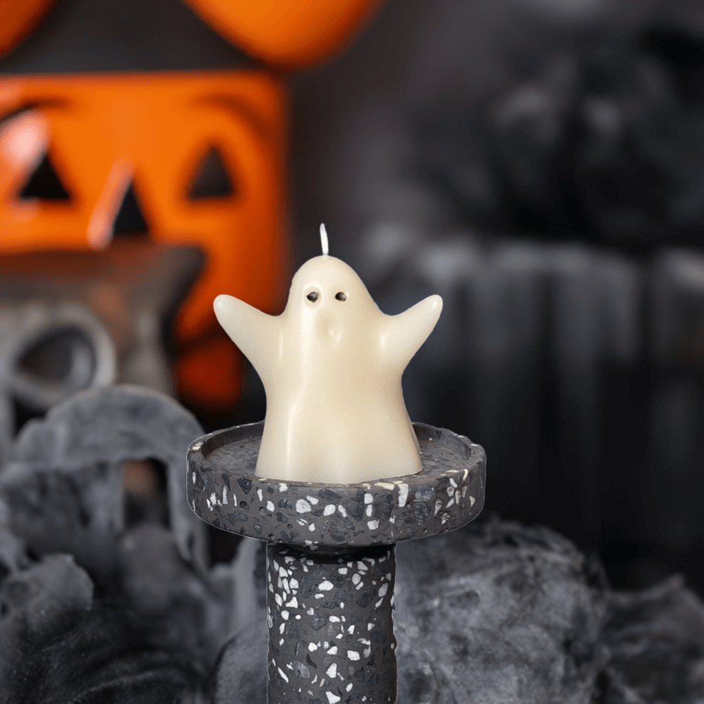 Ghost Candle |  Halloween Decor