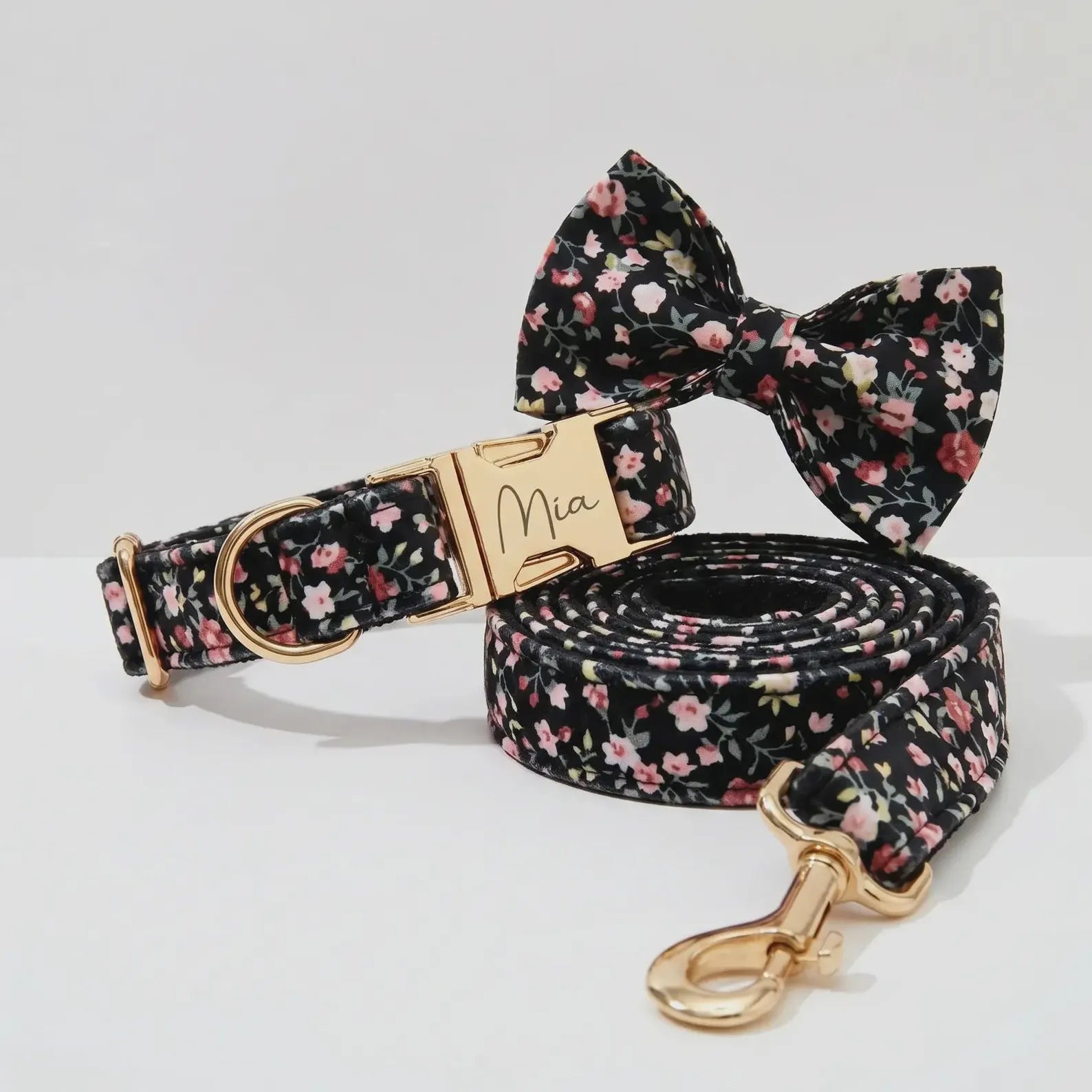 Midnight Blossom Floral Set