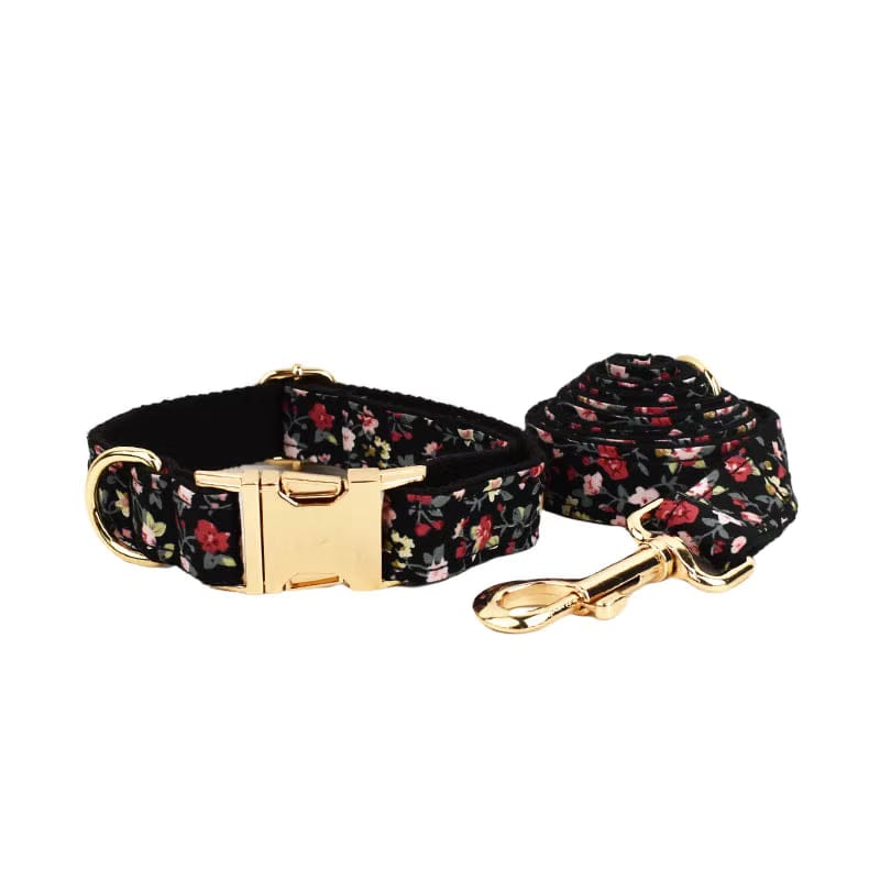 Midnight Blossom Floral Set