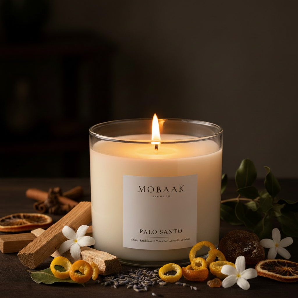 Palo Santo - Moody Night with Ingredients
