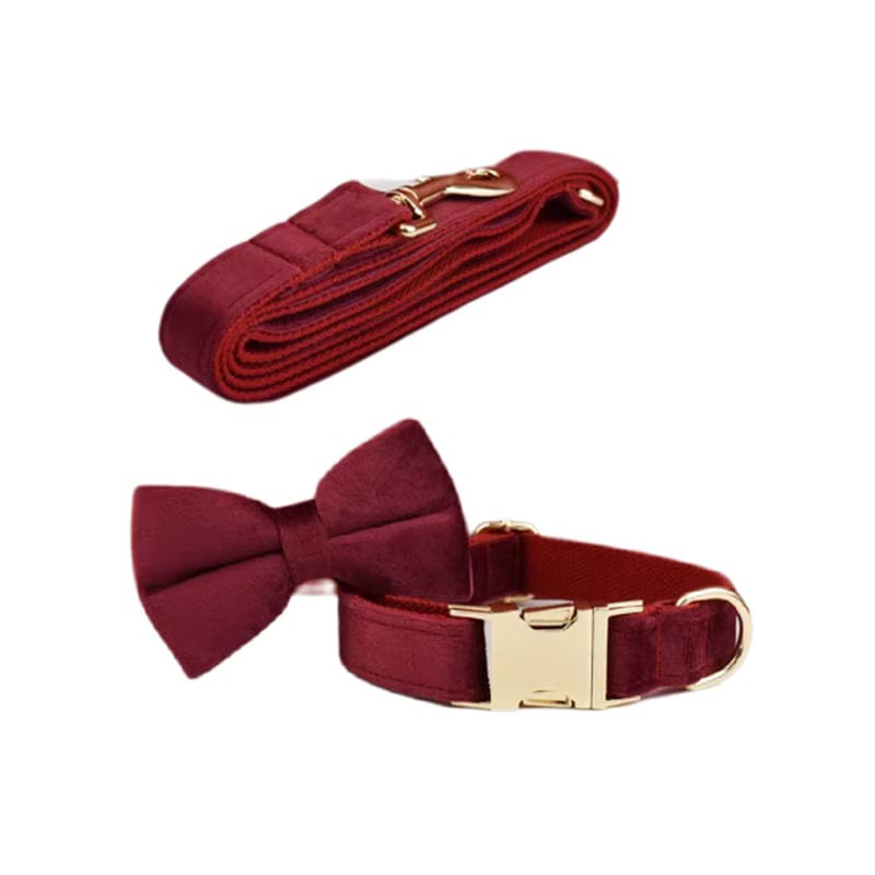 Red Wine Velvet Set