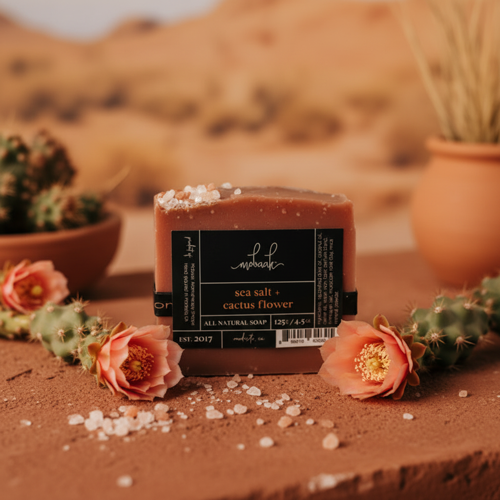 Sea Salt + Cactus Flower Soap - Desert