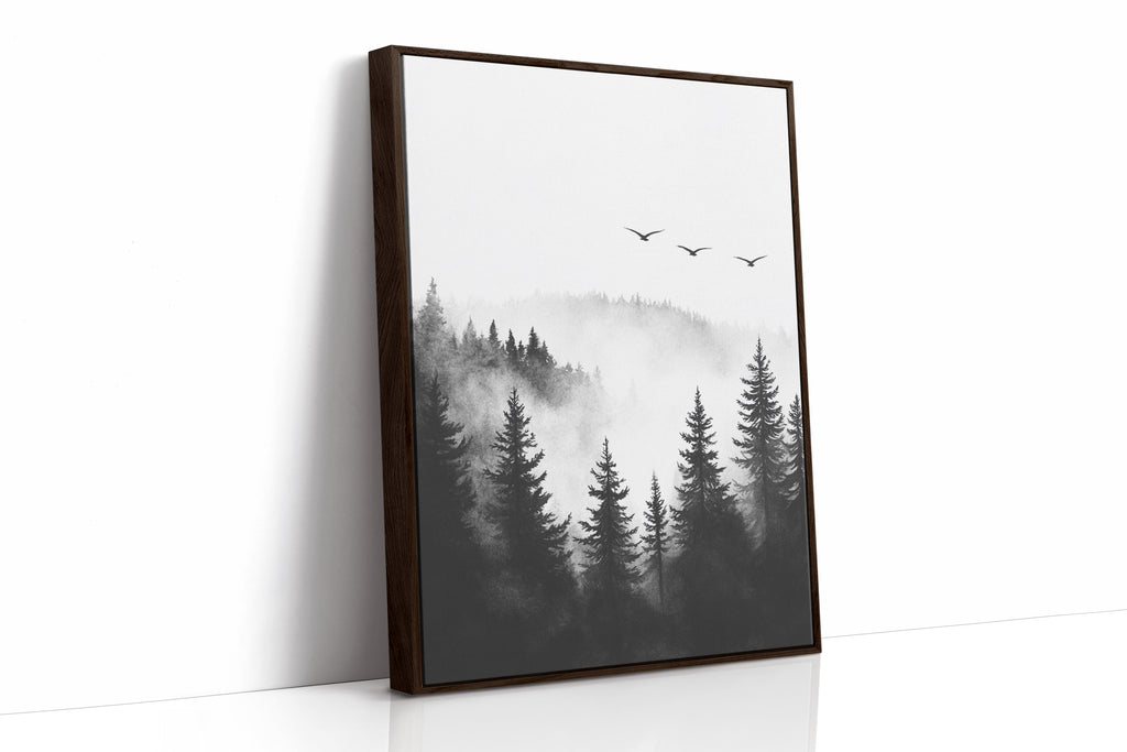 Misty Woodland Reverie